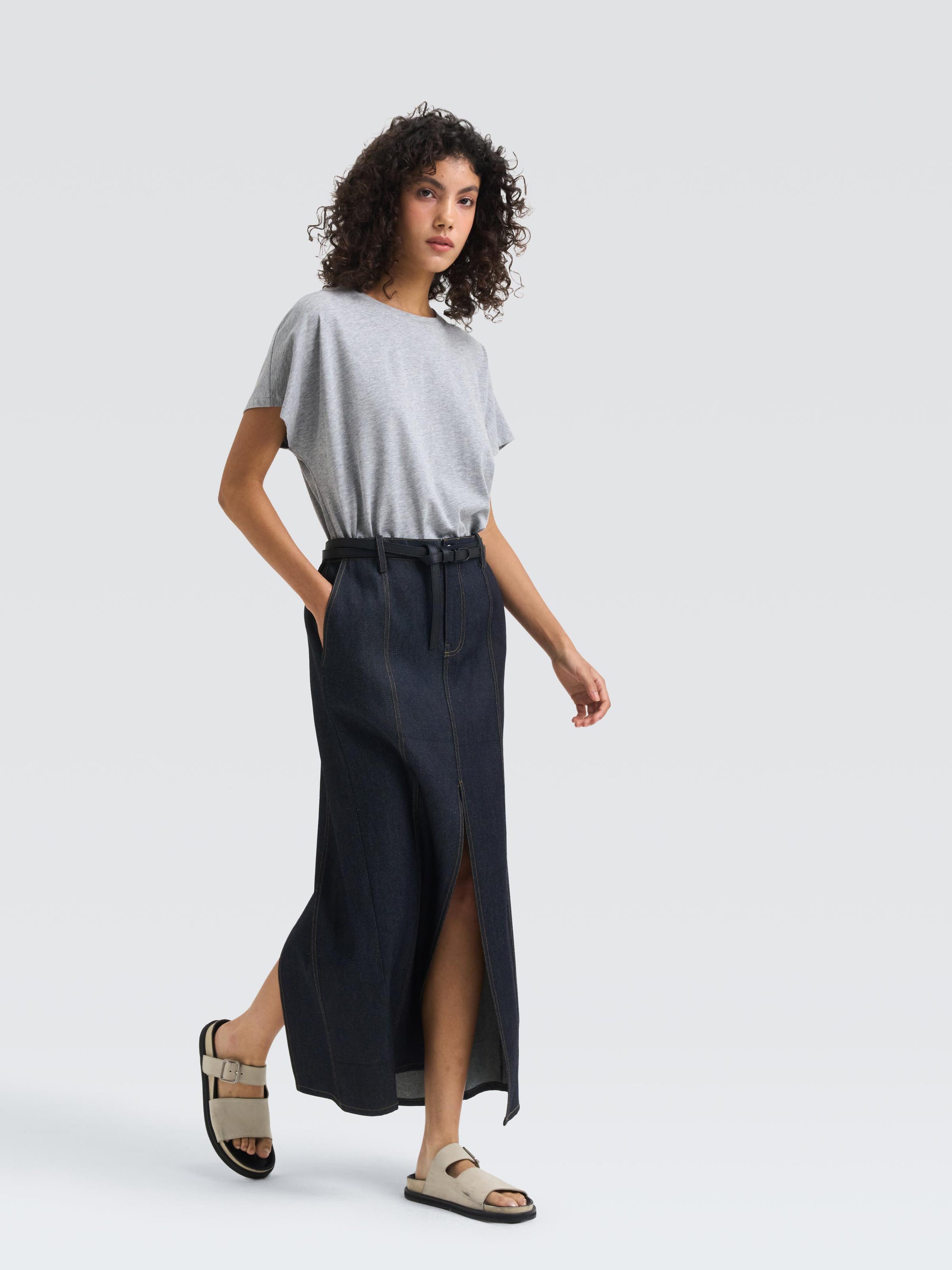Japanese Denim Mercer Skirt