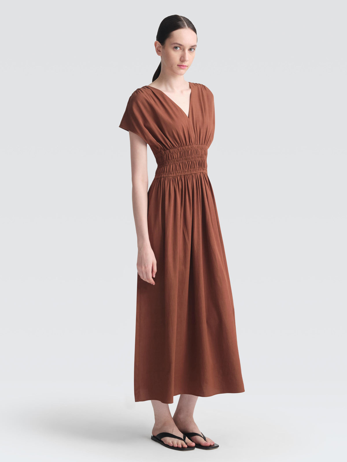 Cotton Rayon Stewart Dress