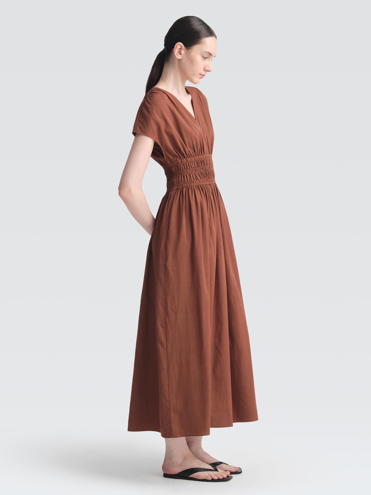 Cotton Rayon Stewart Dress