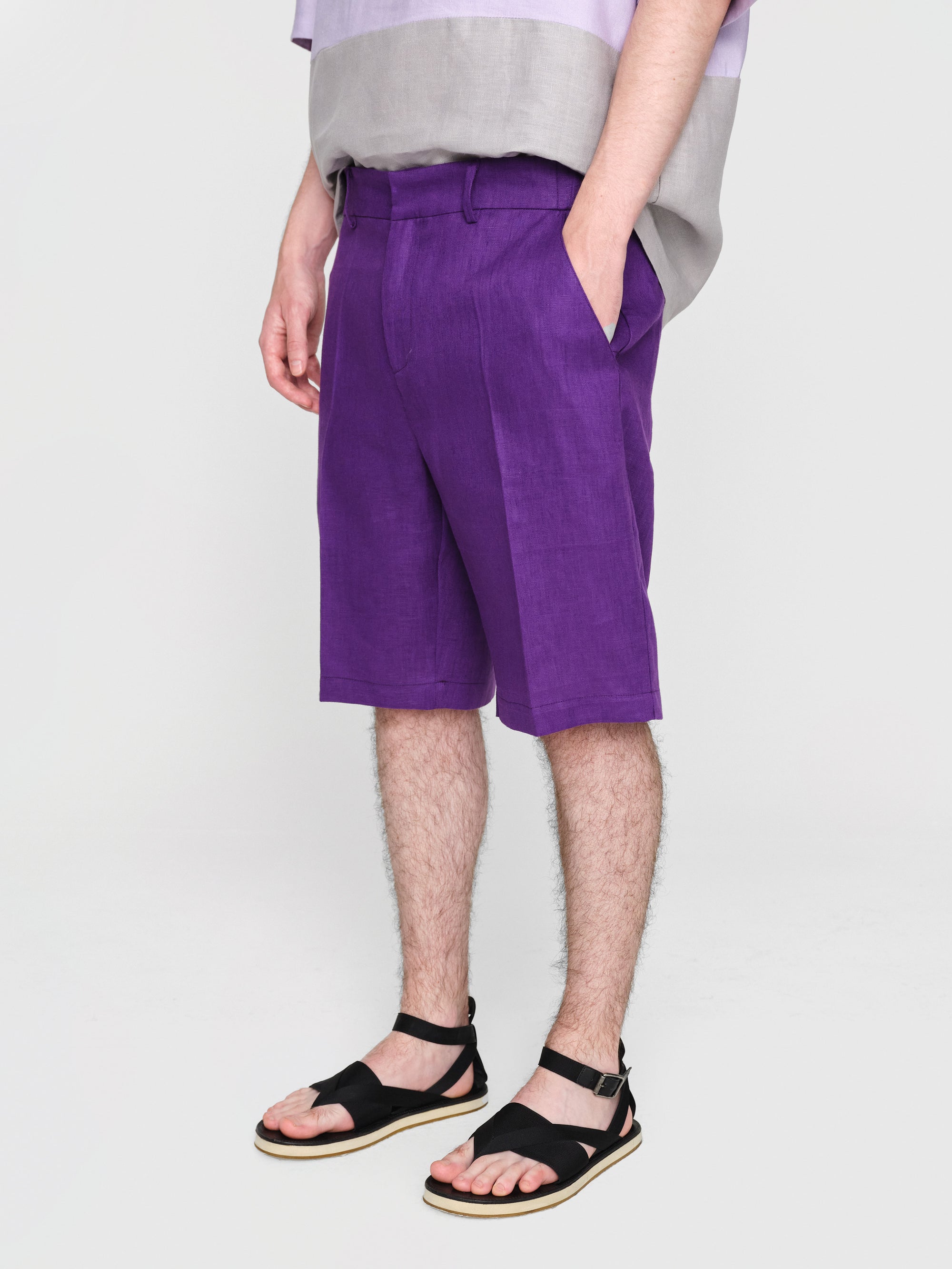 Linen Ronnie Shorts