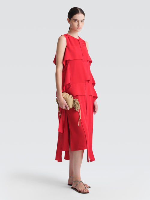 Tri Acetate  Hikaru  Dress
