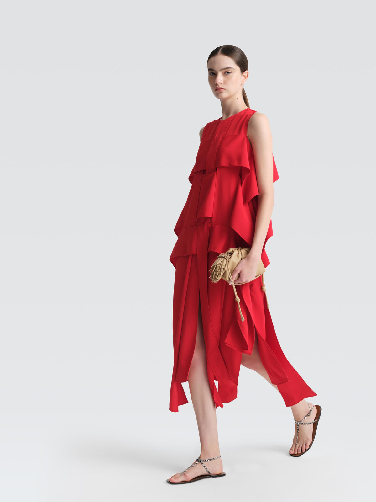 Tri Acetate  Hikaru  Dress