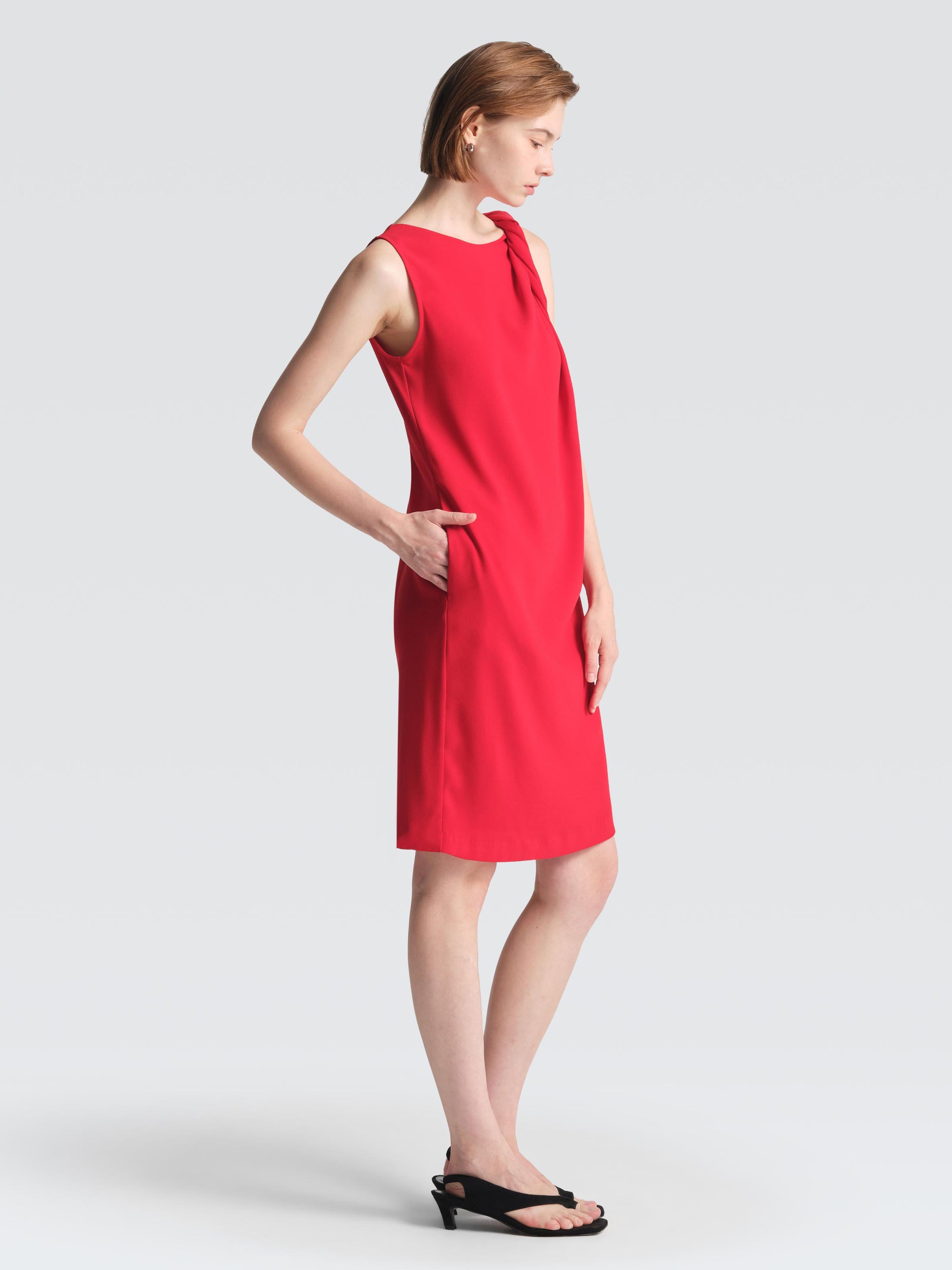 Crepe  Dorothy  Dress