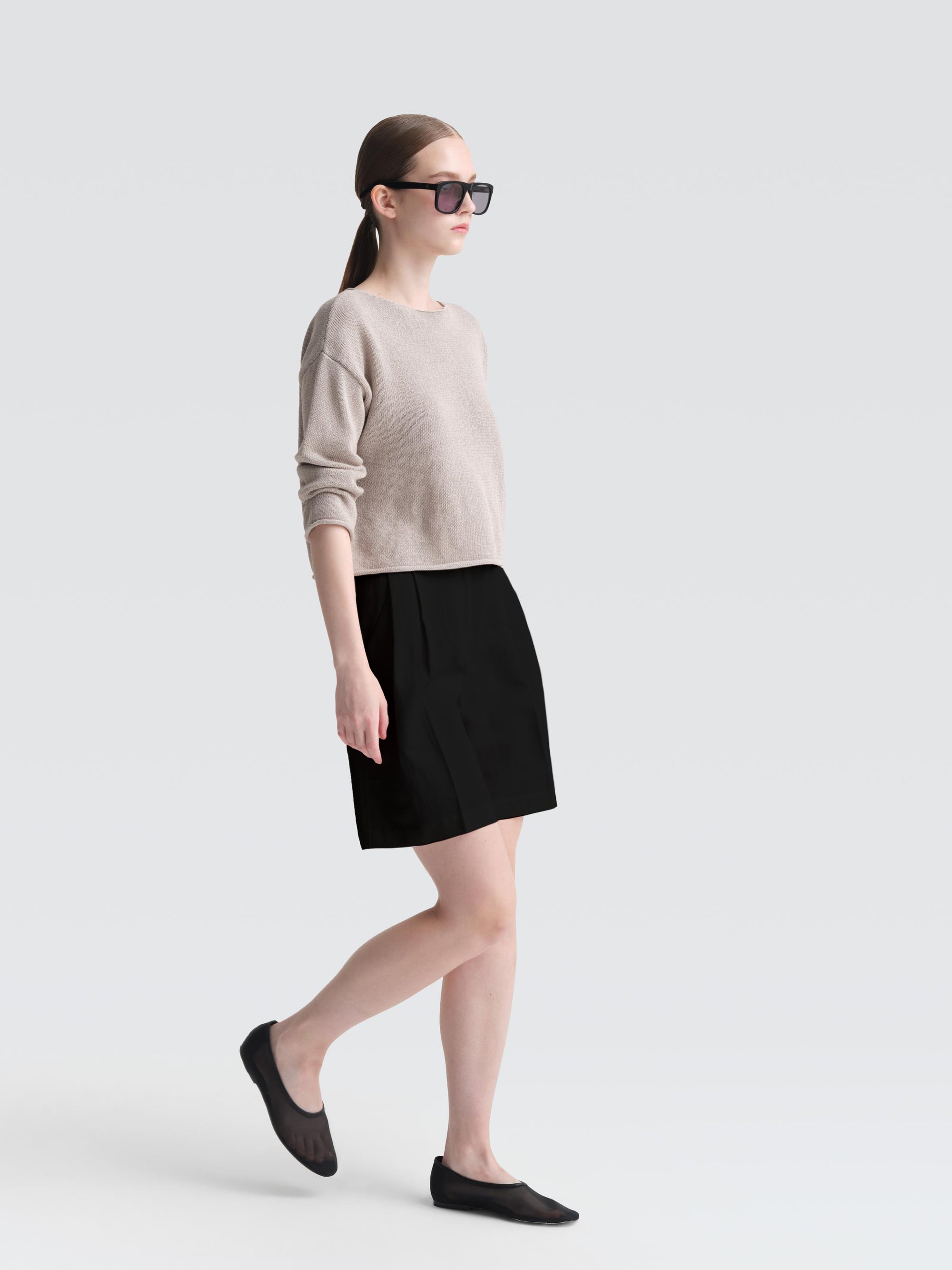 Cotton Linen Ripley Shorts
