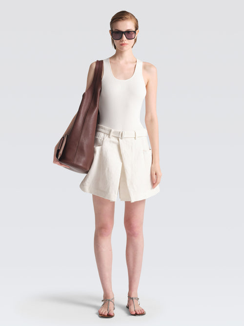 Linen  Burling  Shorts