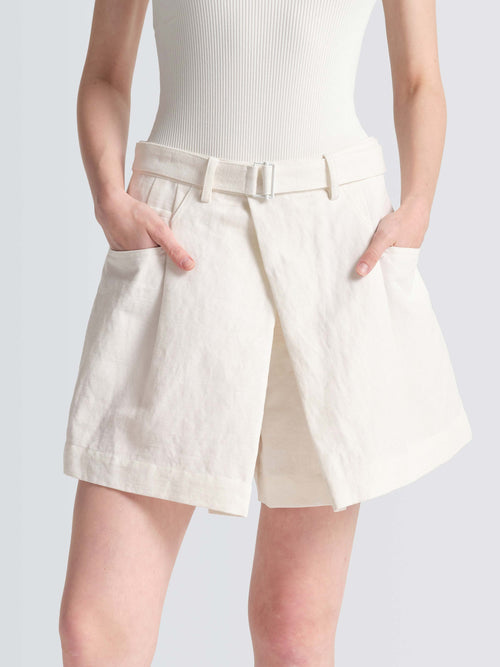Linen  Burling  Shorts