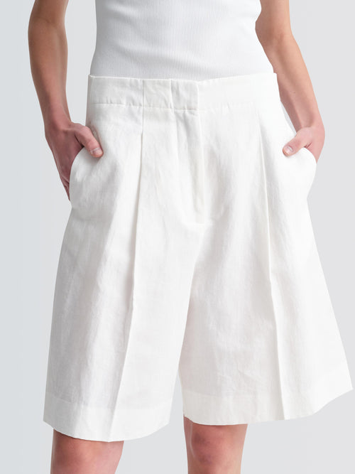 Cotton Linen  Henson  Shorts