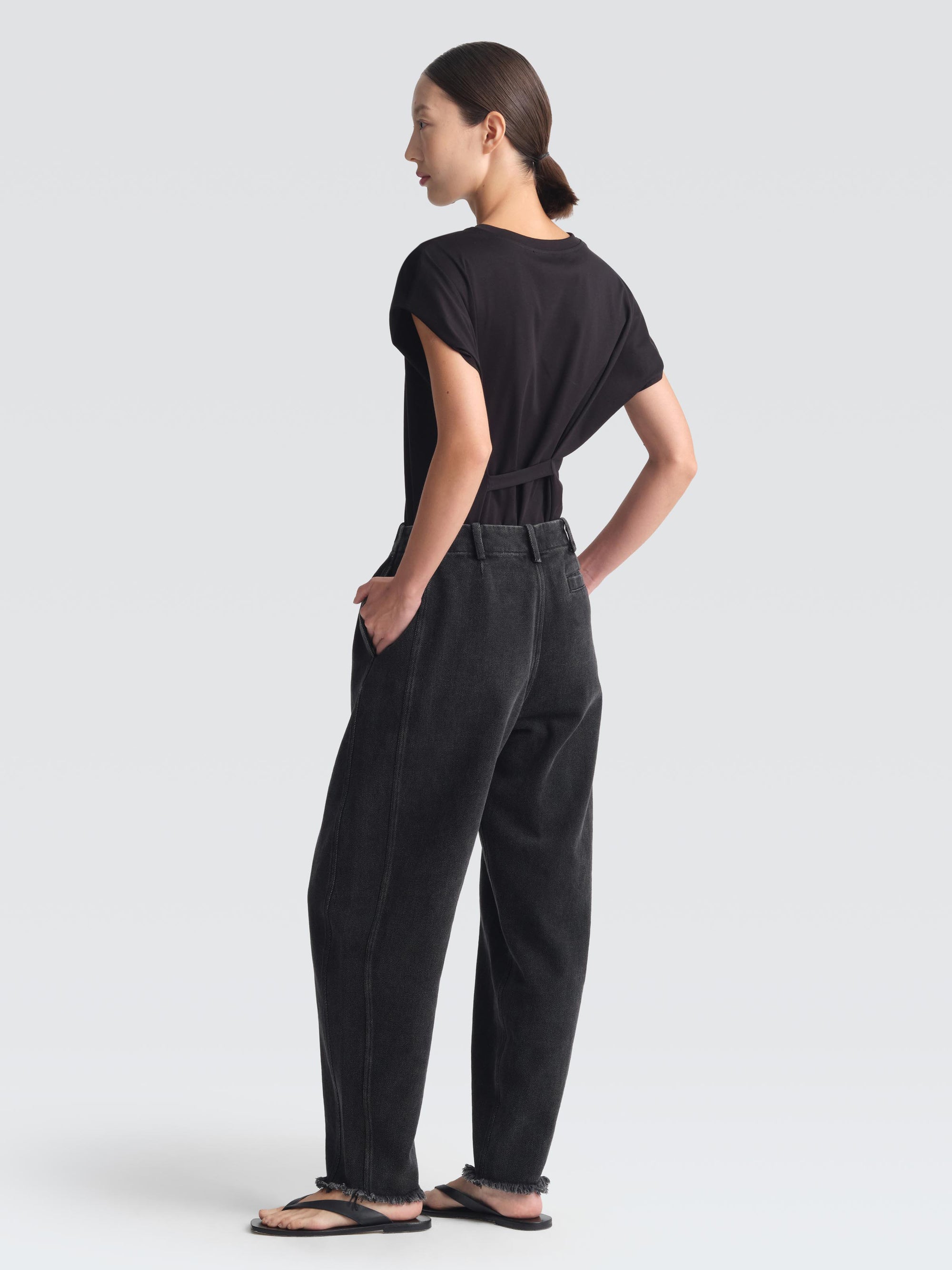 Denim Percy Pants