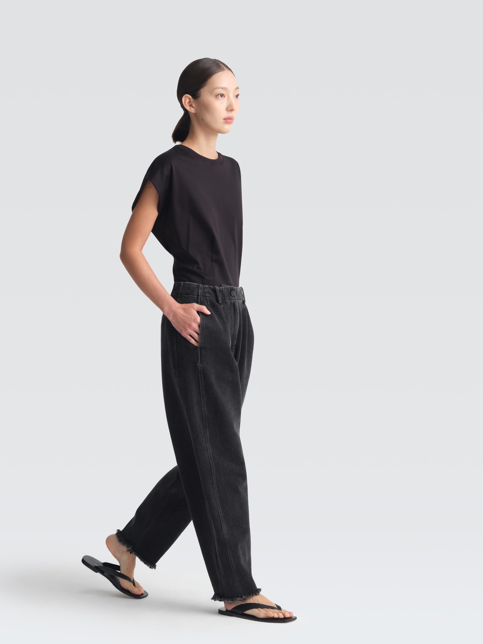 Denim Percy Pants