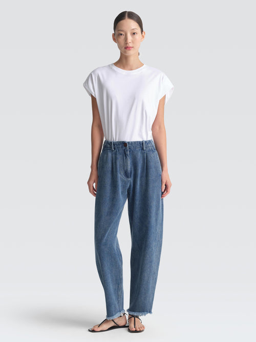 Denim Percy Pants