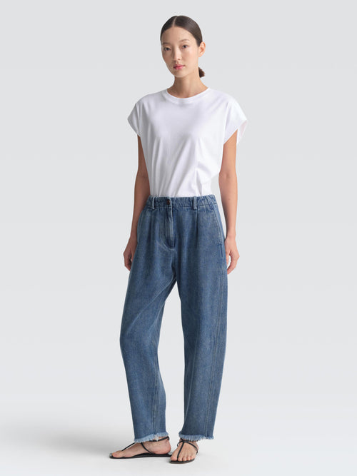 Denim Percy Pants