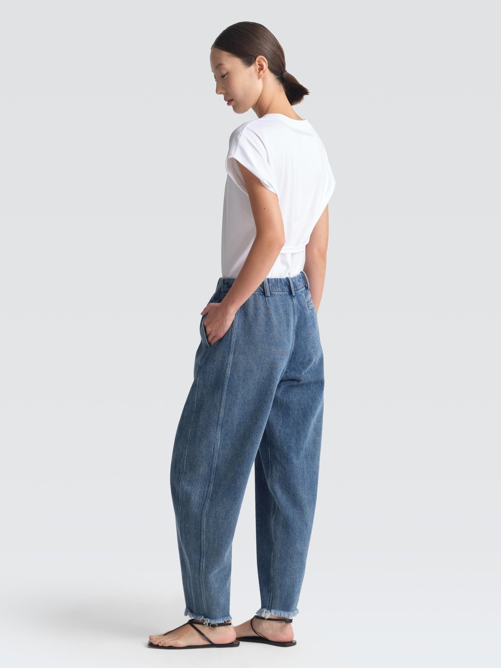 Denim Percy Pants