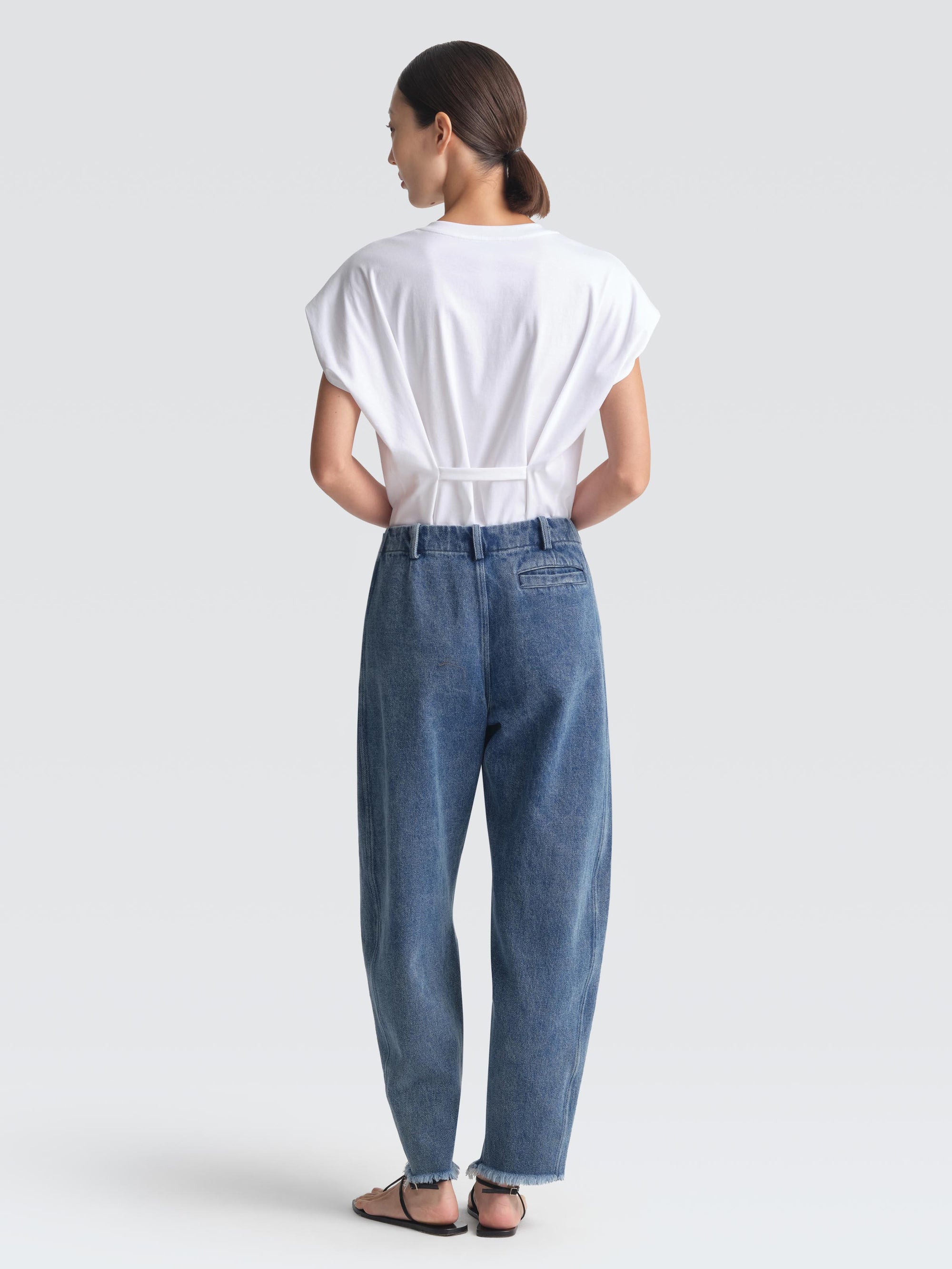 Denim Percy Pants