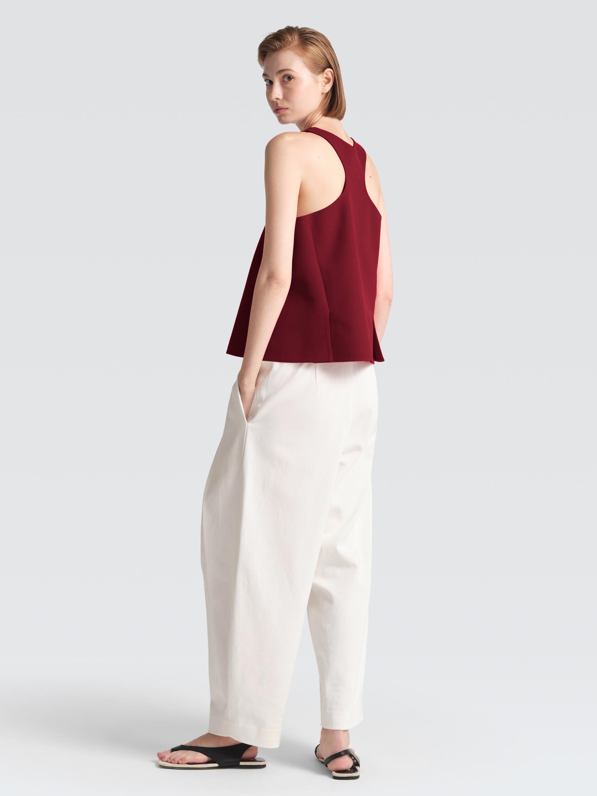 Cotton Pique Ryder Top