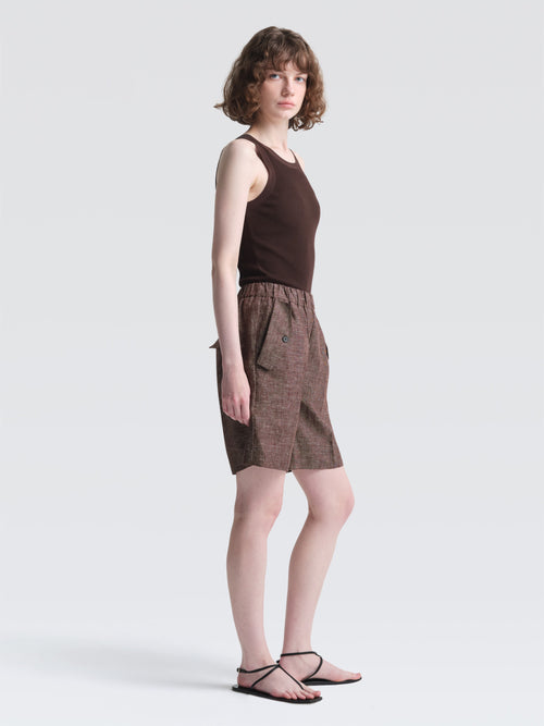 Organic Linen Eileen Shorts