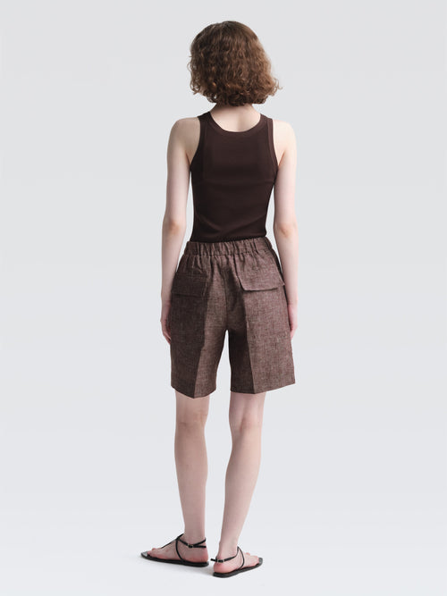 Organic Linen Eileen Shorts