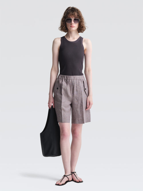 Organic Linen Eileen Shorts