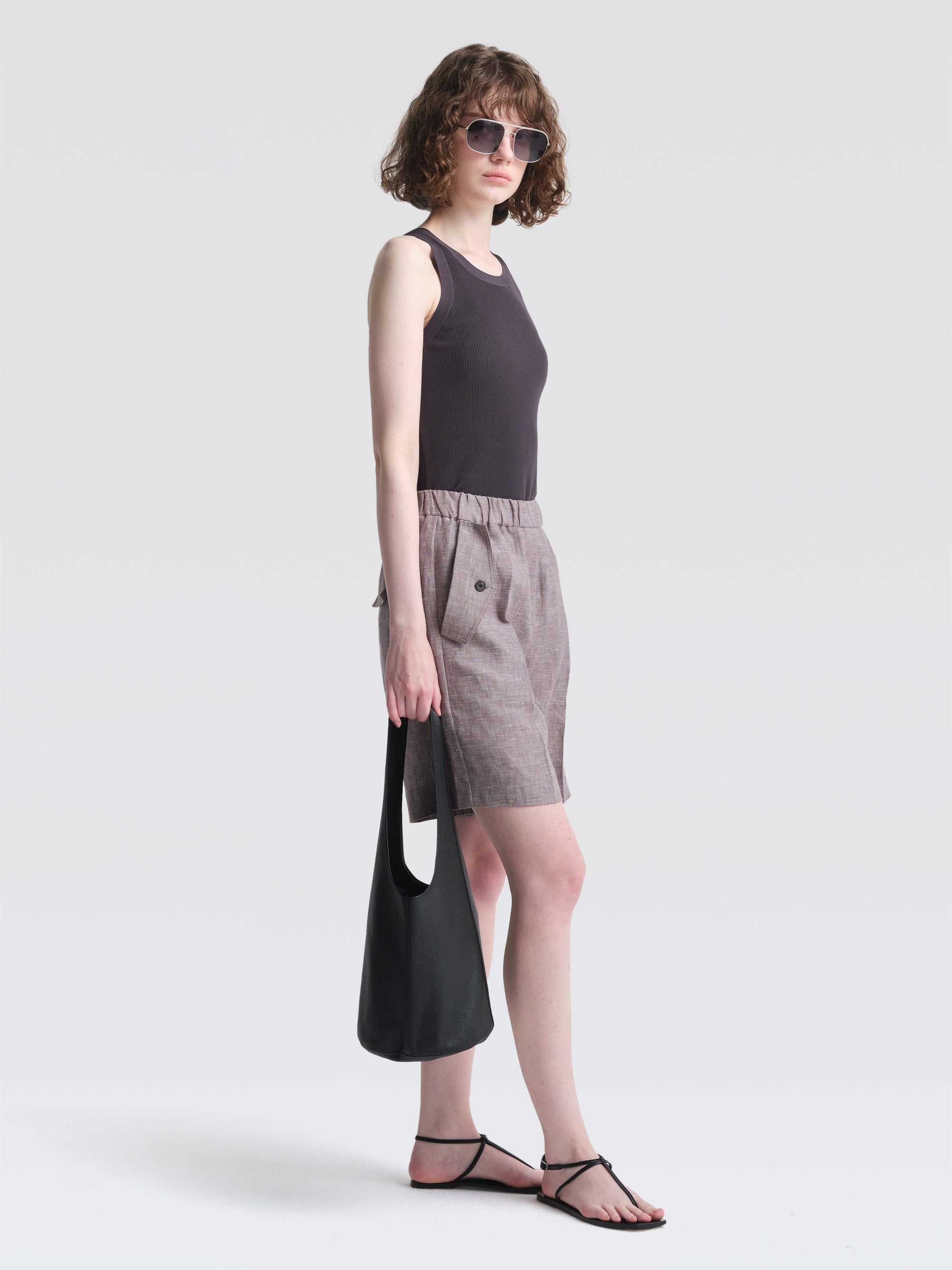 Organic Linen Eileen Shorts