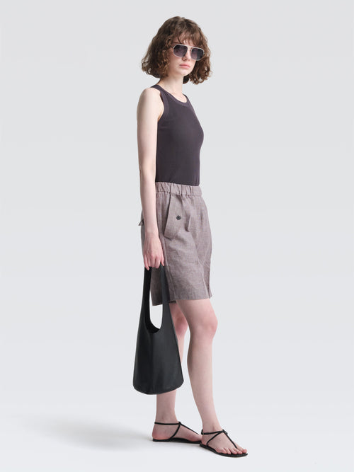 Organic Linen Eileen Shorts
