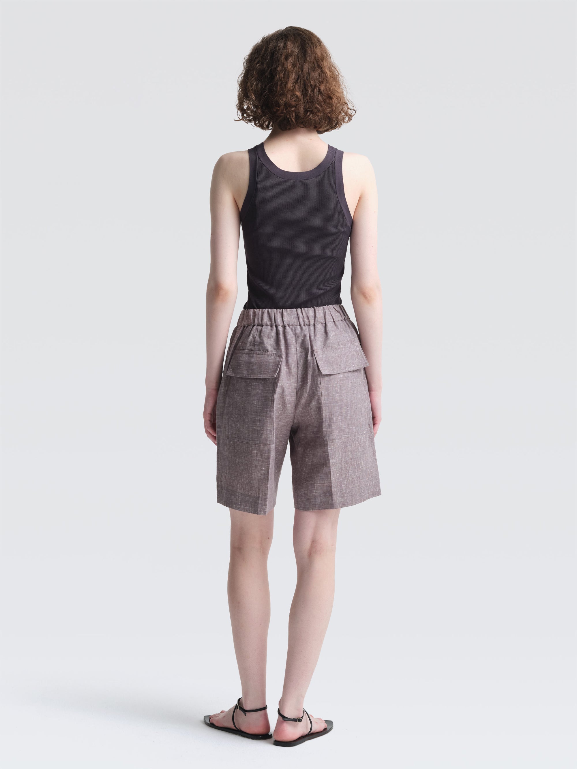 Organic Linen Eileen Shorts