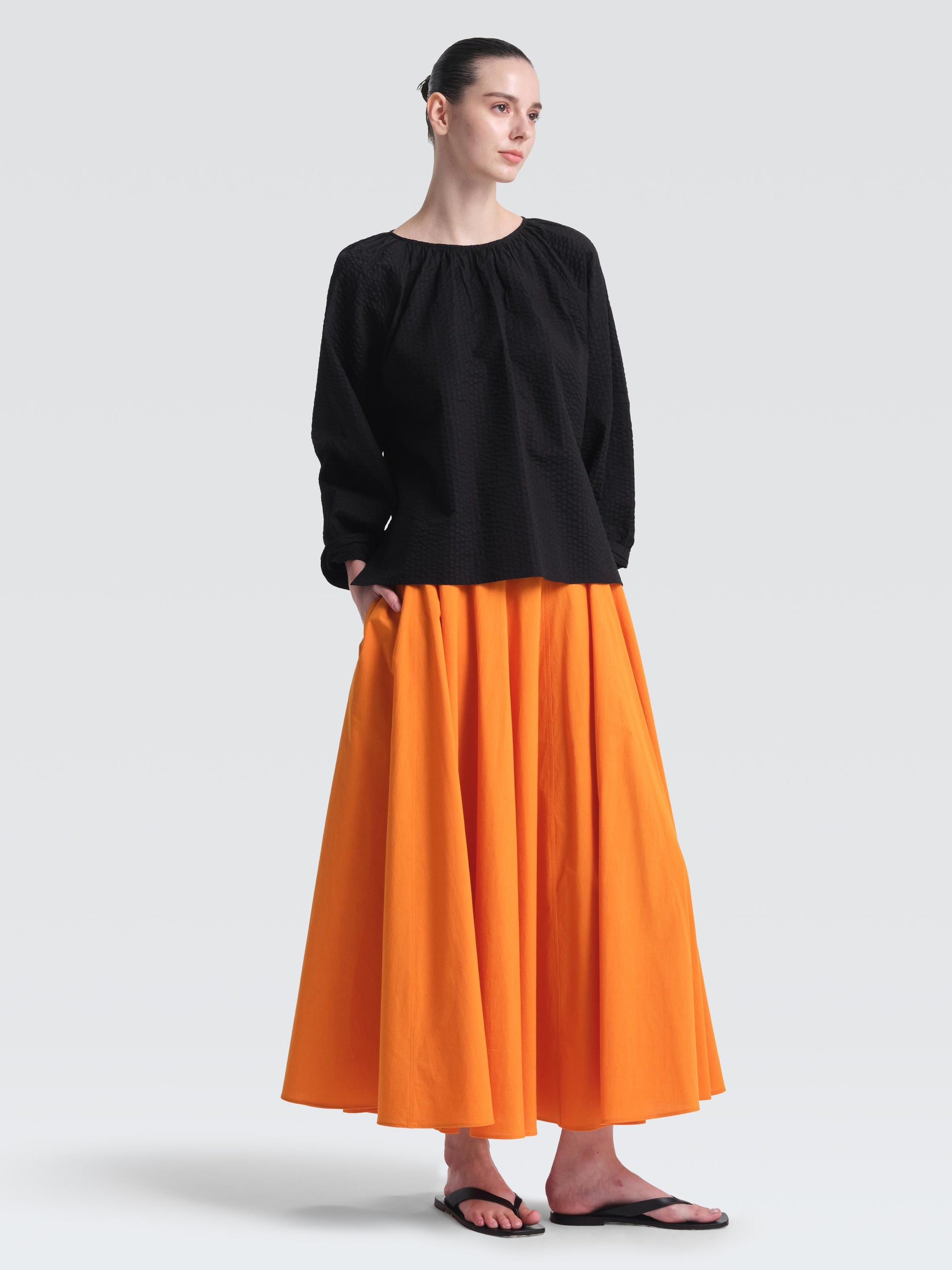 Seersucker  Moona  Top