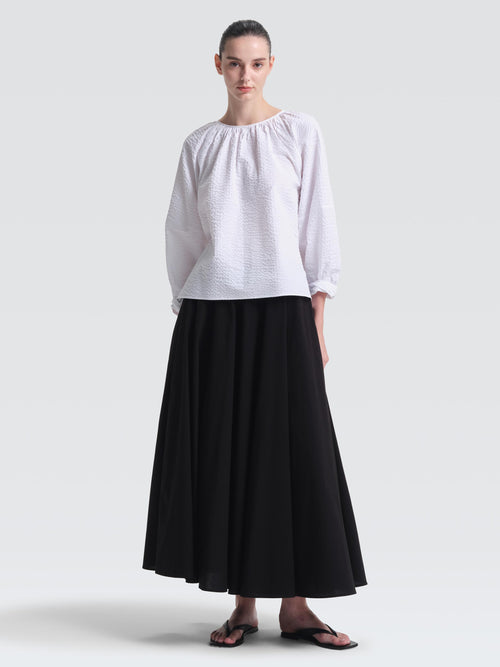 Seersucker  Moona  Top