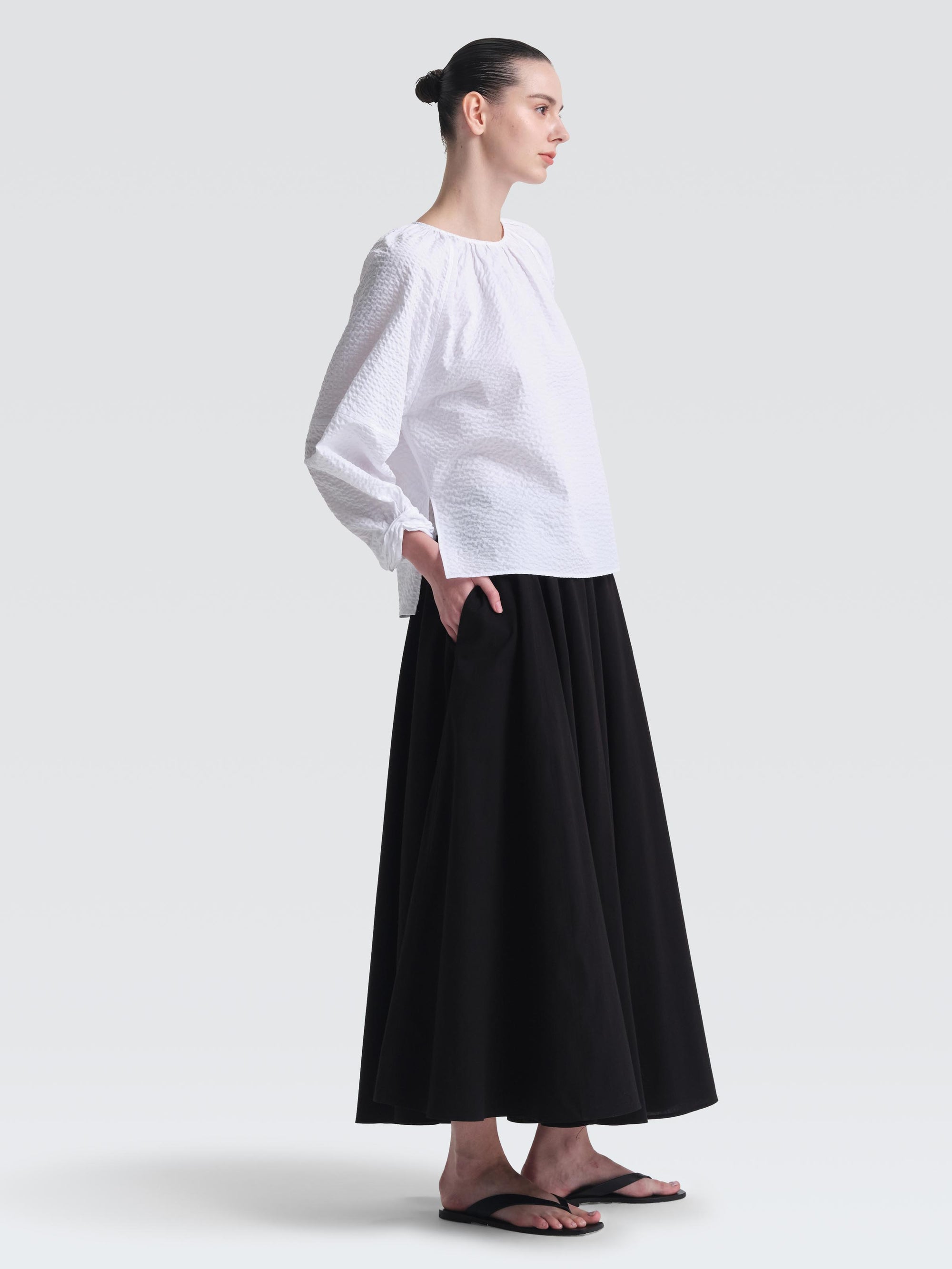 Seersucker  Moona  Top