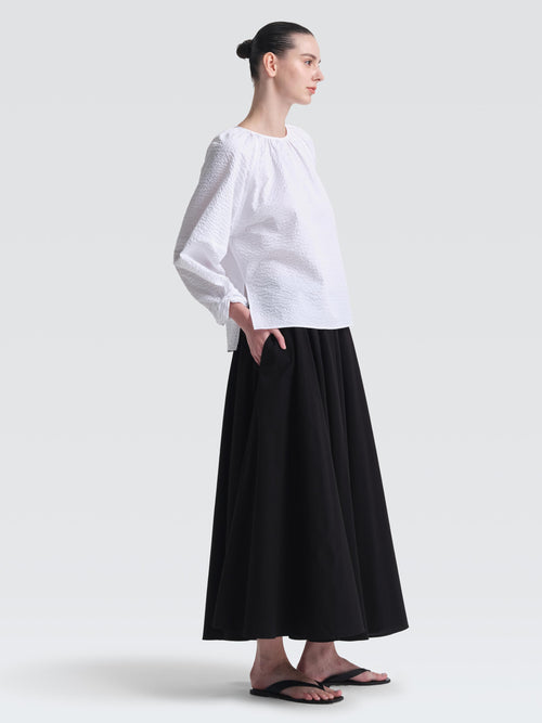 Seersucker  Moona  Top