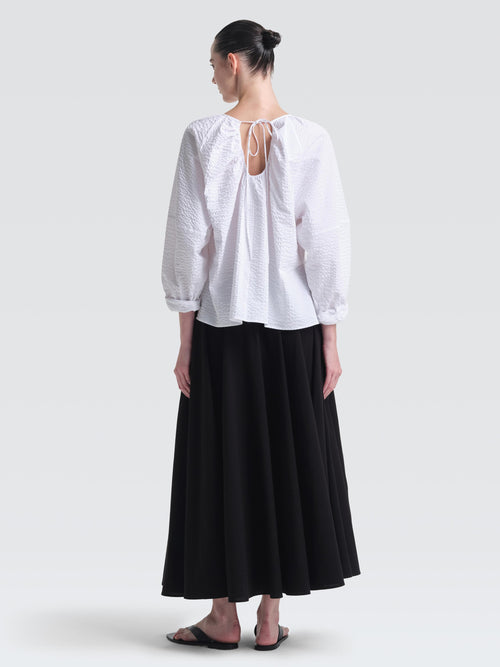 Seersucker  Moona  Top