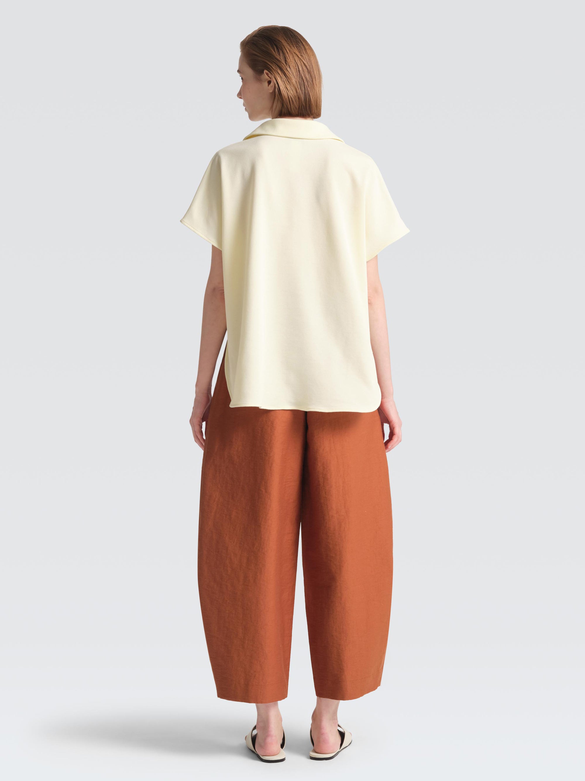 Cotton Pique  Ariel  Top