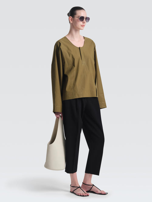 Cotton HD Poplin  Nepali  Top