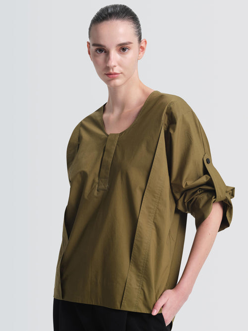 Cotton HD Poplin  Nepali  Top