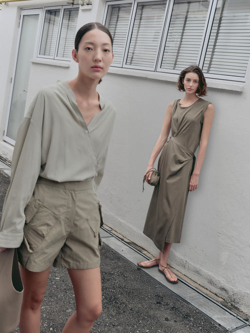 Cotton Jersey Helmut Dress