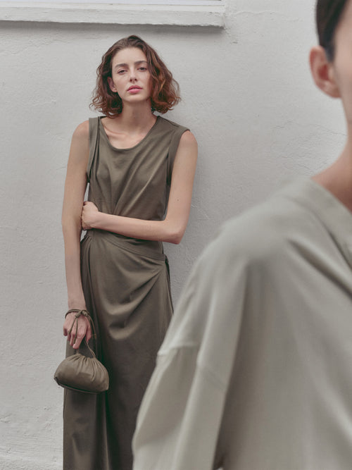 Cotton Jersey Helmut Dress