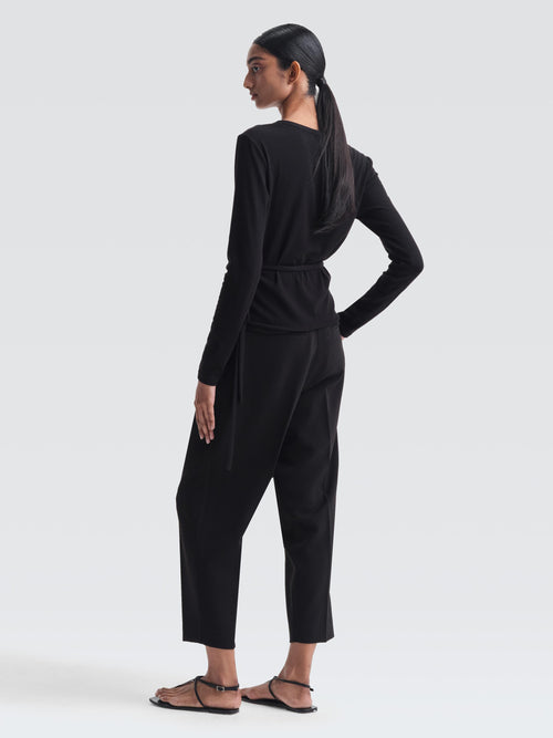 Cotton Jersey Holin Top