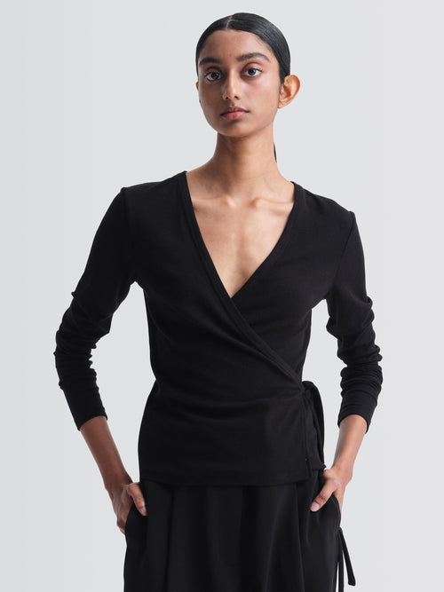 Cotton Jersey Holin Top