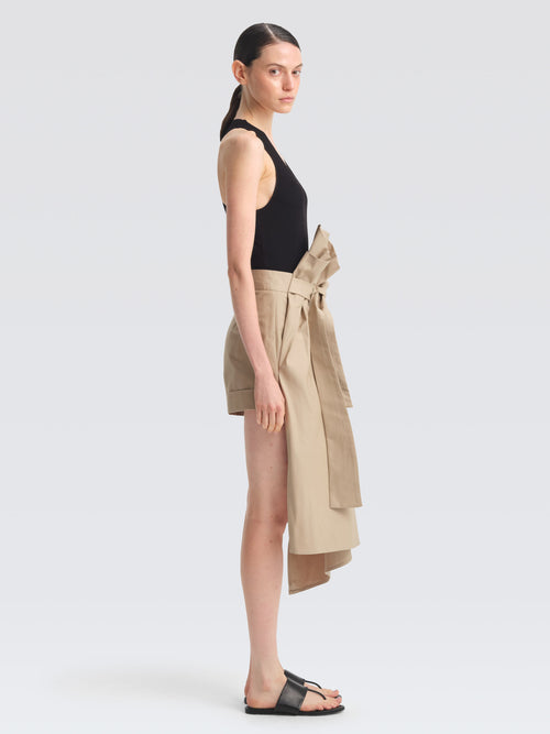 Cotton Gabardine Quincy Shorts
