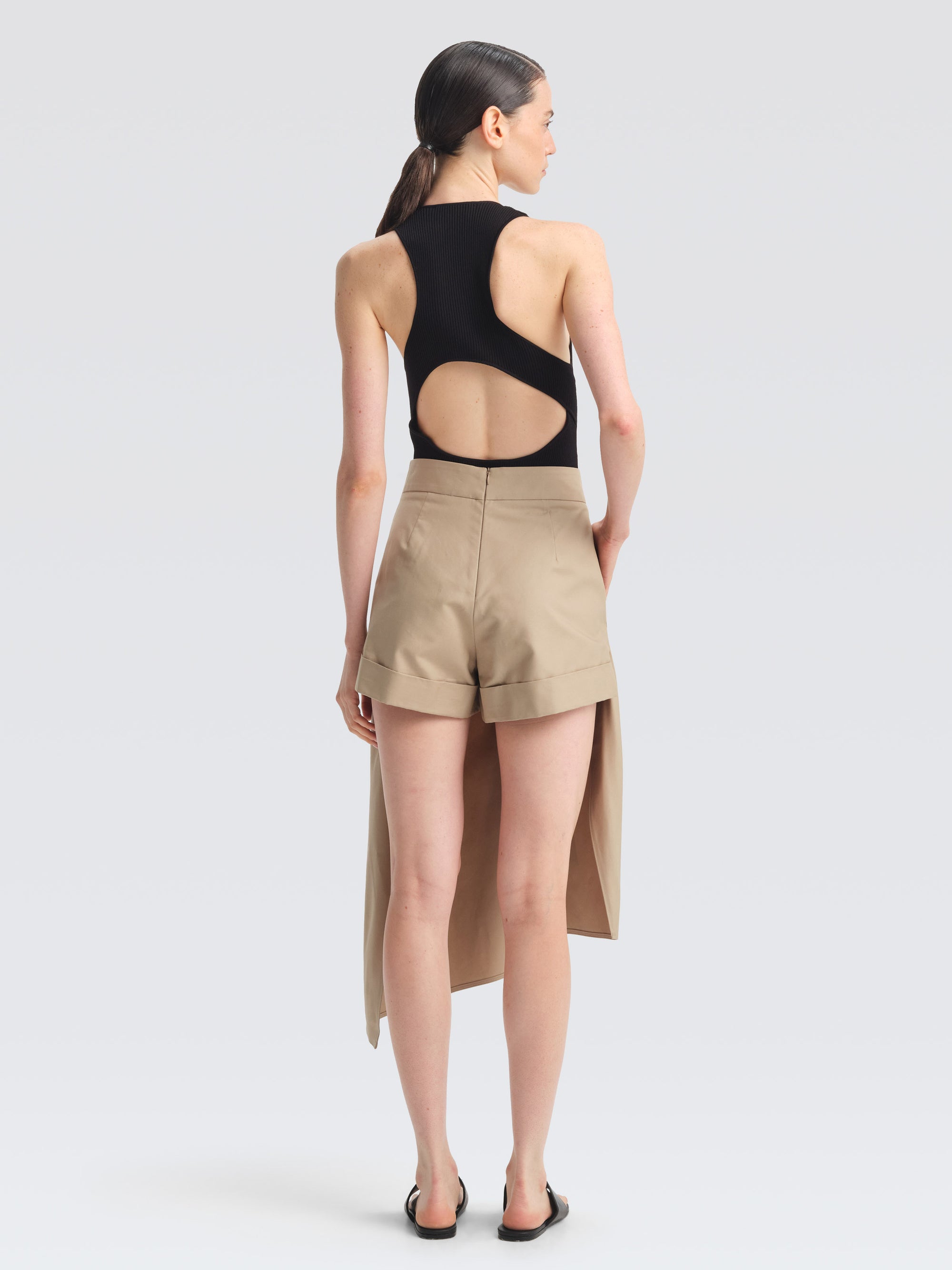 Cotton Gabardine Quincy Shorts