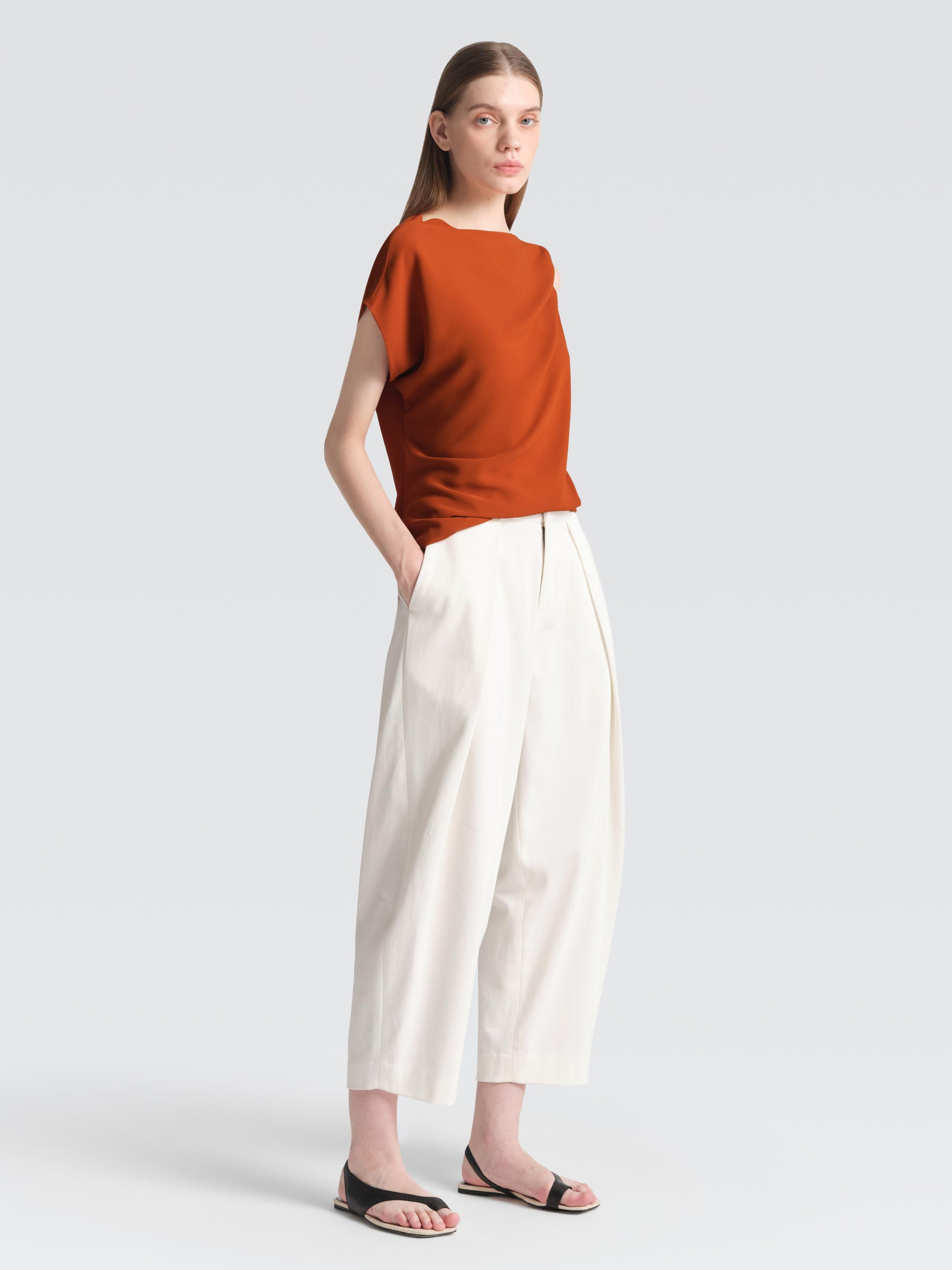 Crepe Bruni Top