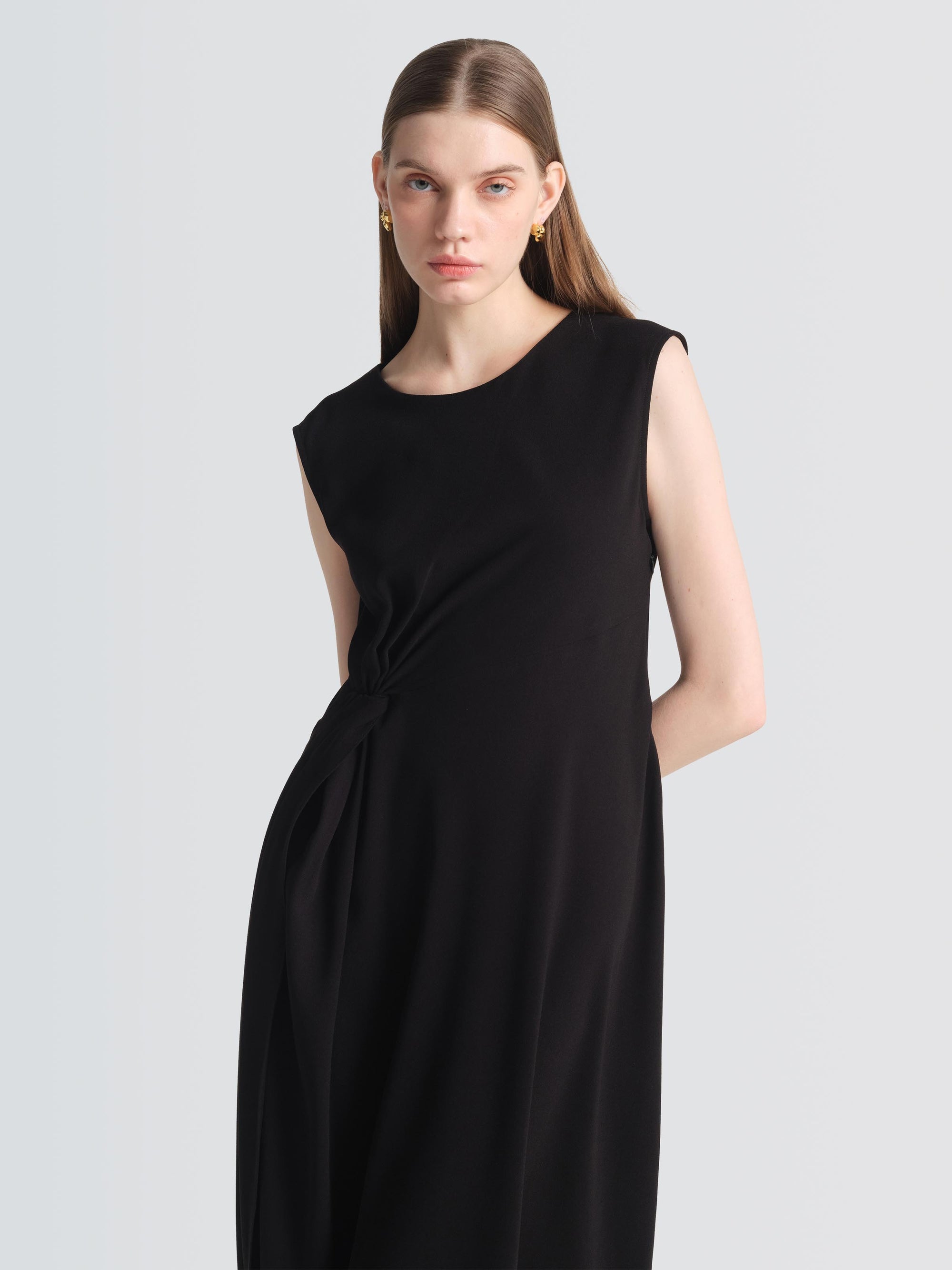 Crepe Rosamund Dress