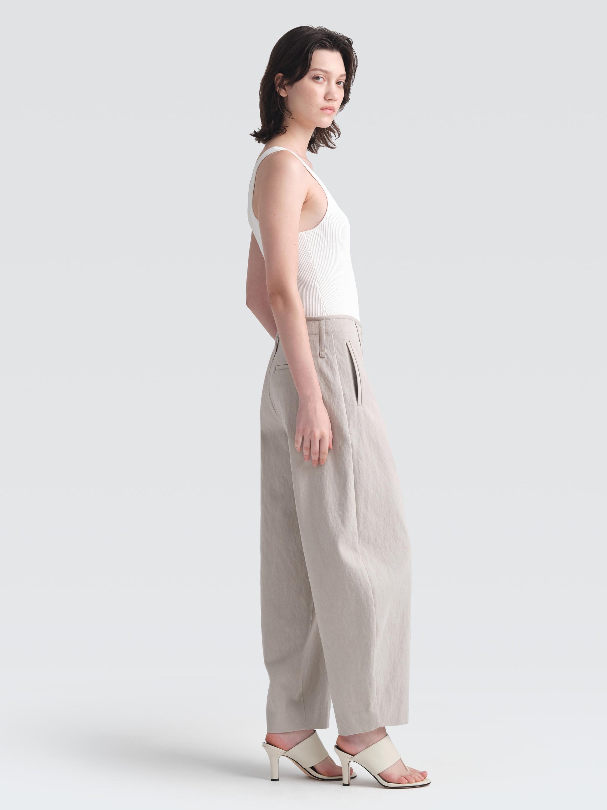 Cotton Gabardine Ellie Pants