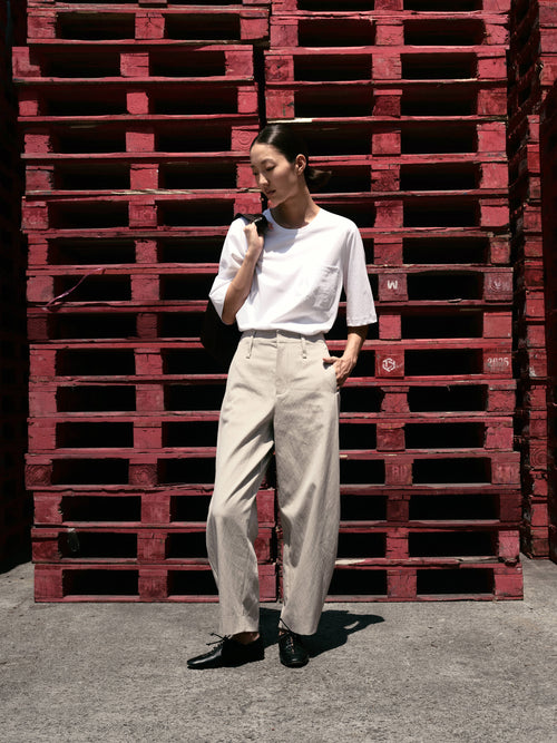 Cotton Gabardine Ellie Pants