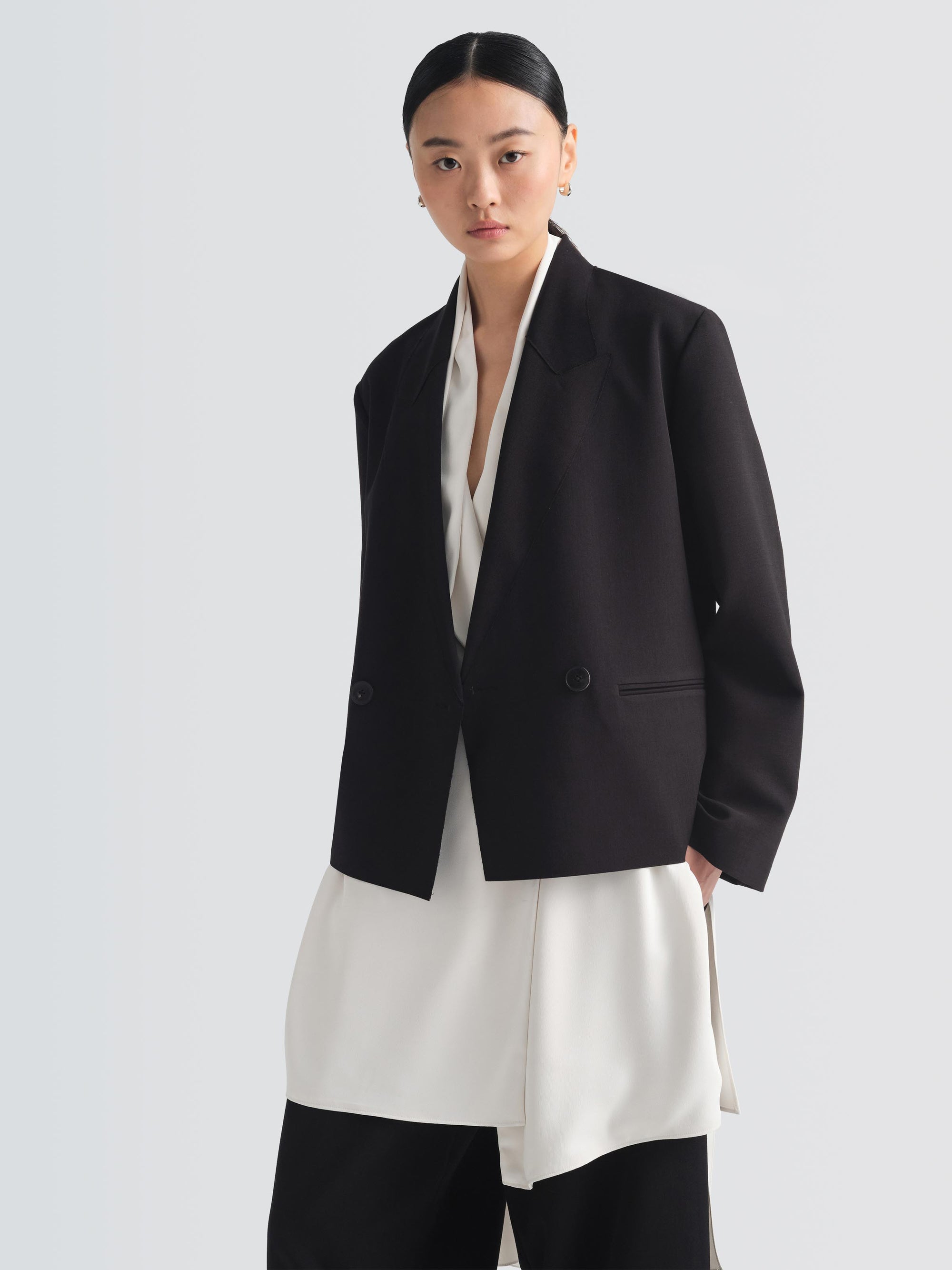 Tri Acetate  Bita  Jacket