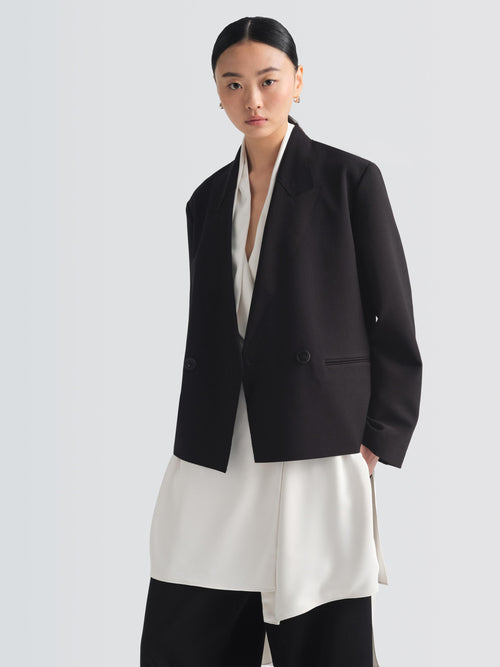Tri Acetate  Bita  Jacket