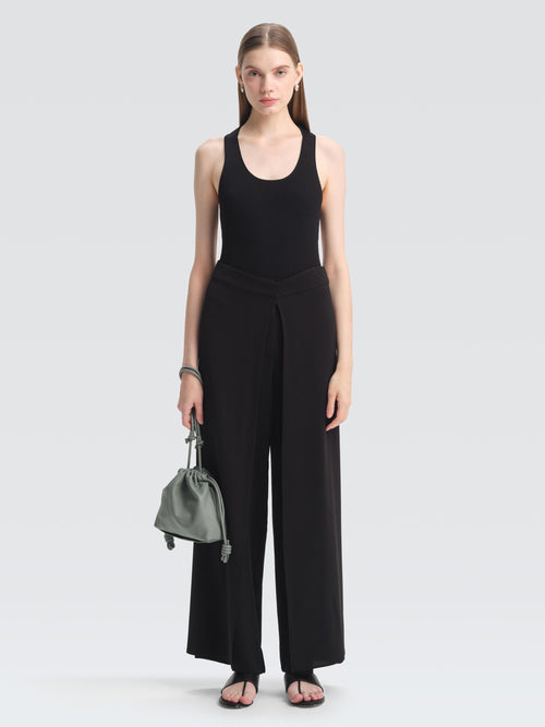 Crepe Paco Pants