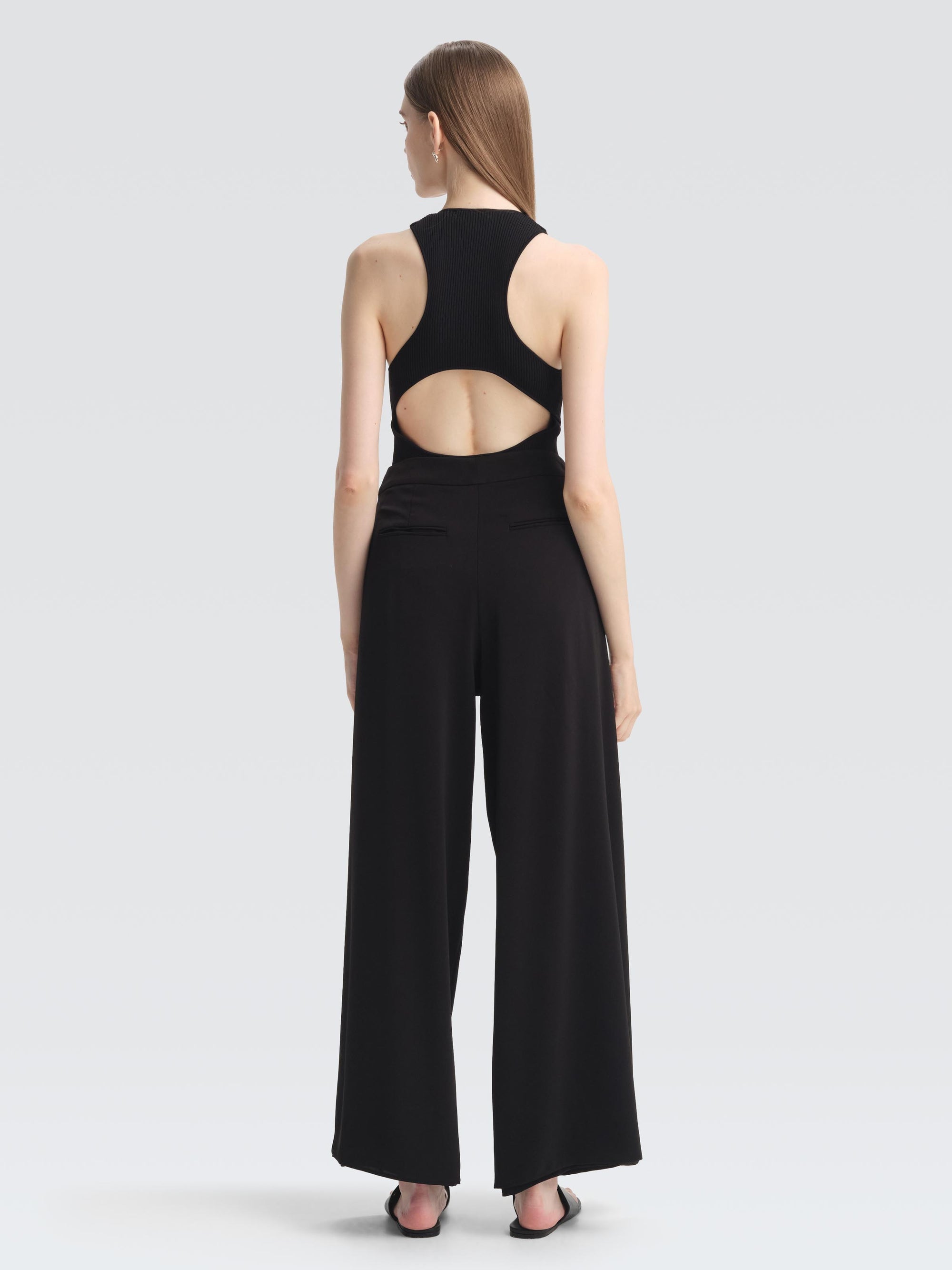 Crepe Paco Pants