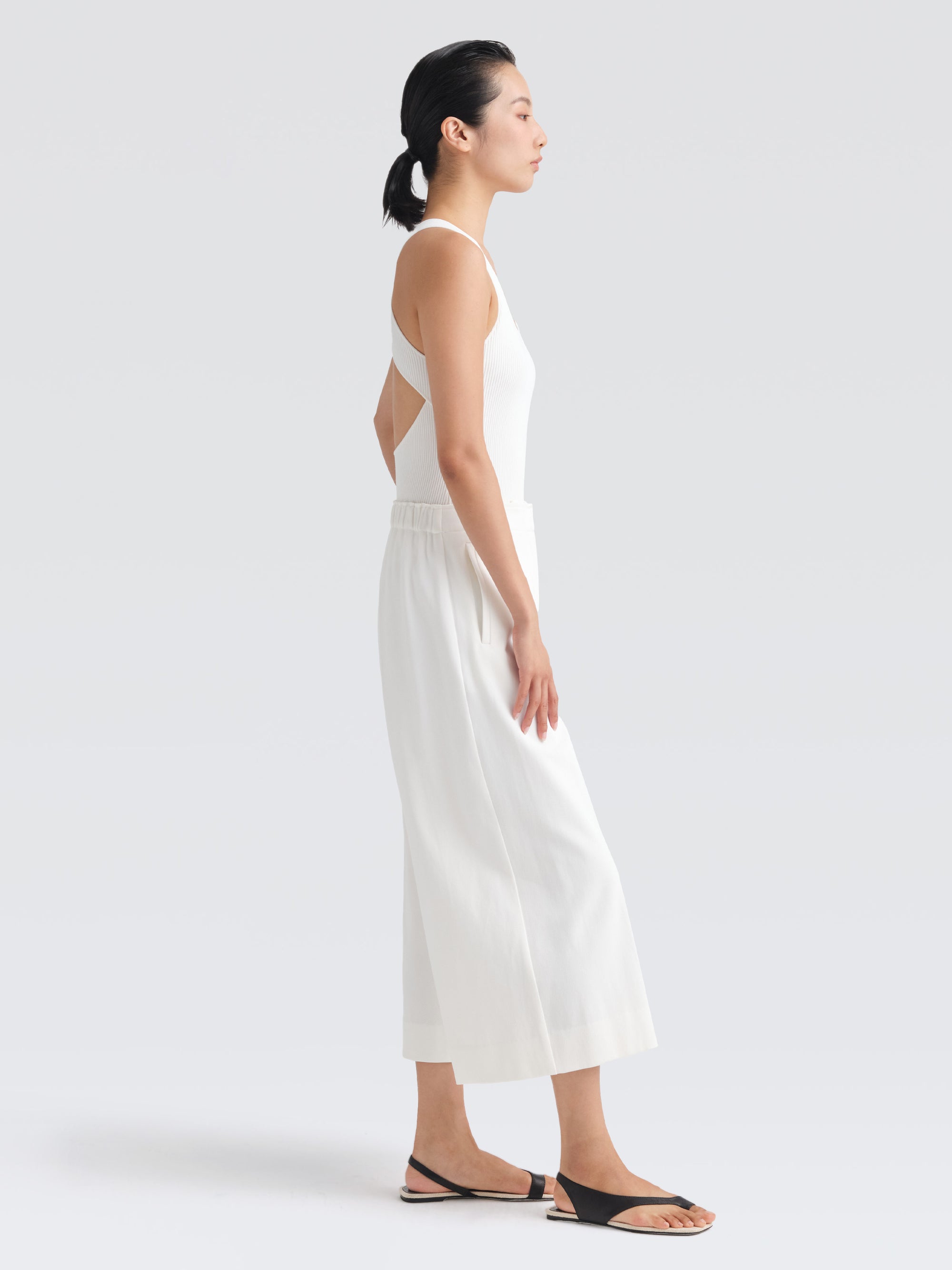 Bonded Cotton Osborne Pants