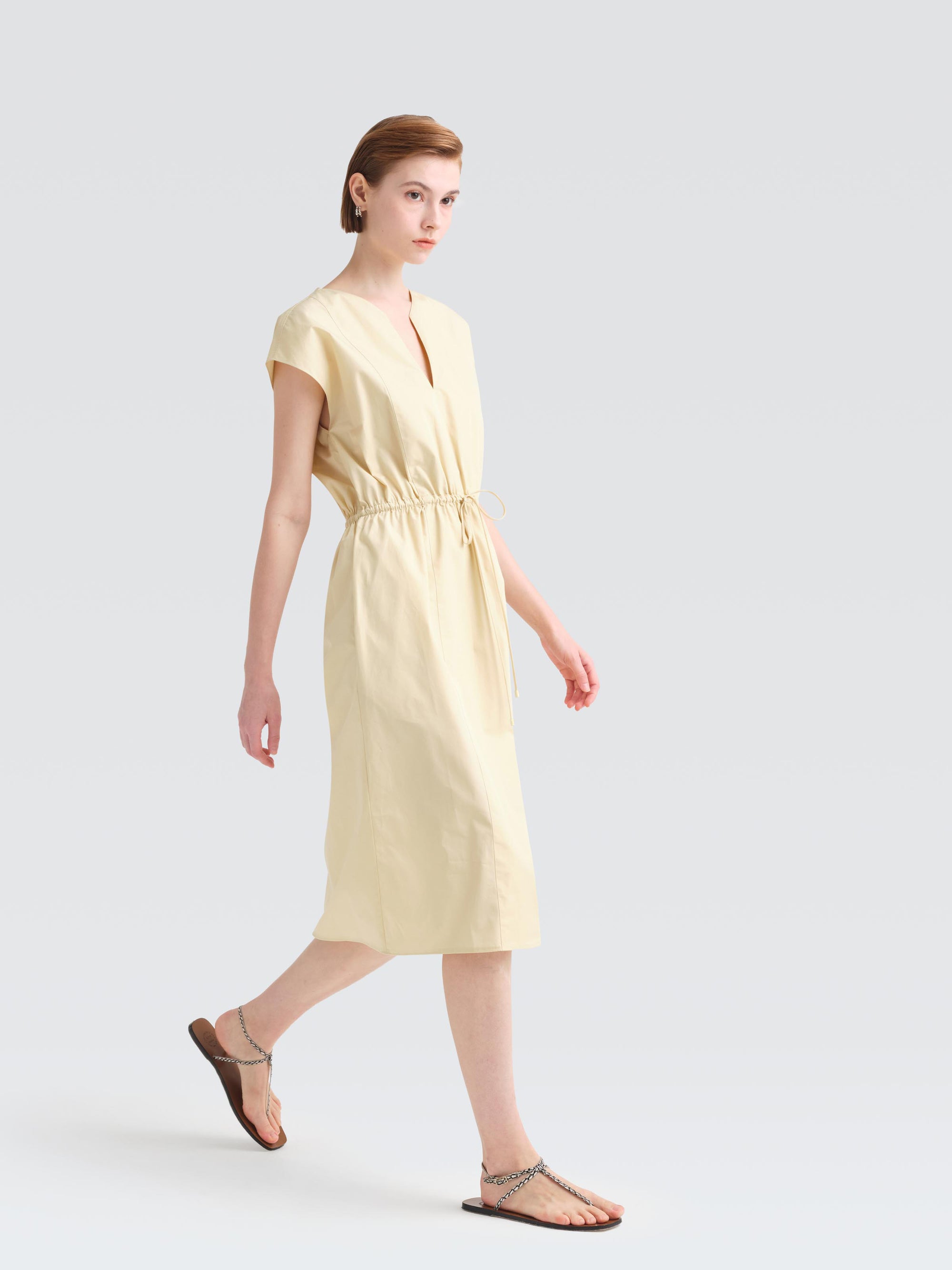 Organic Cotton Poplin Myrtle Dress