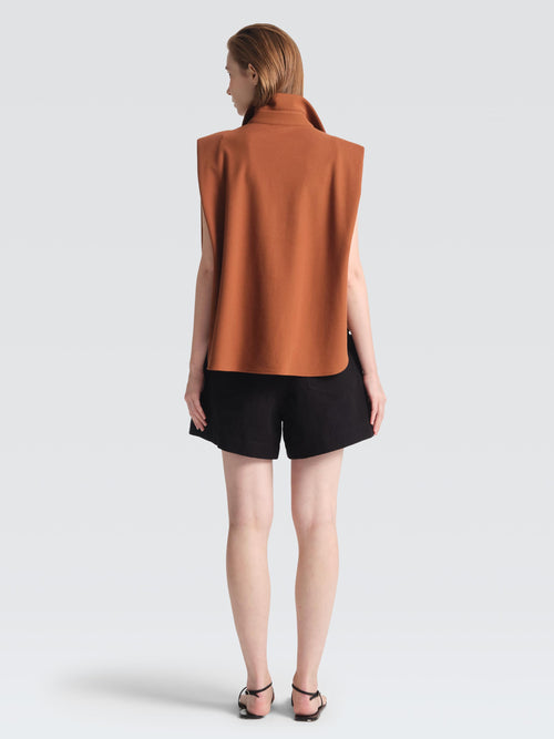 Cotton Pique  Polo  Top