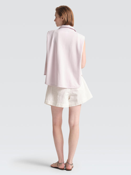 Cotton Pique  Polo  Top